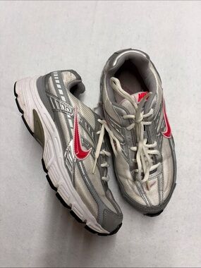 Nike Initiator Metallic Silver and Pink Women's Running Sneakers size 7.5
